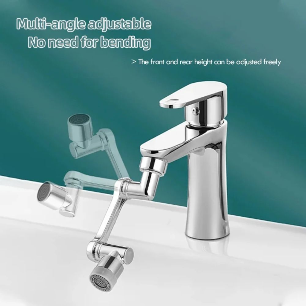 Home Outlet Bathroom - 유니버설 회전식 수도꼭지 연장기 2가지 모드