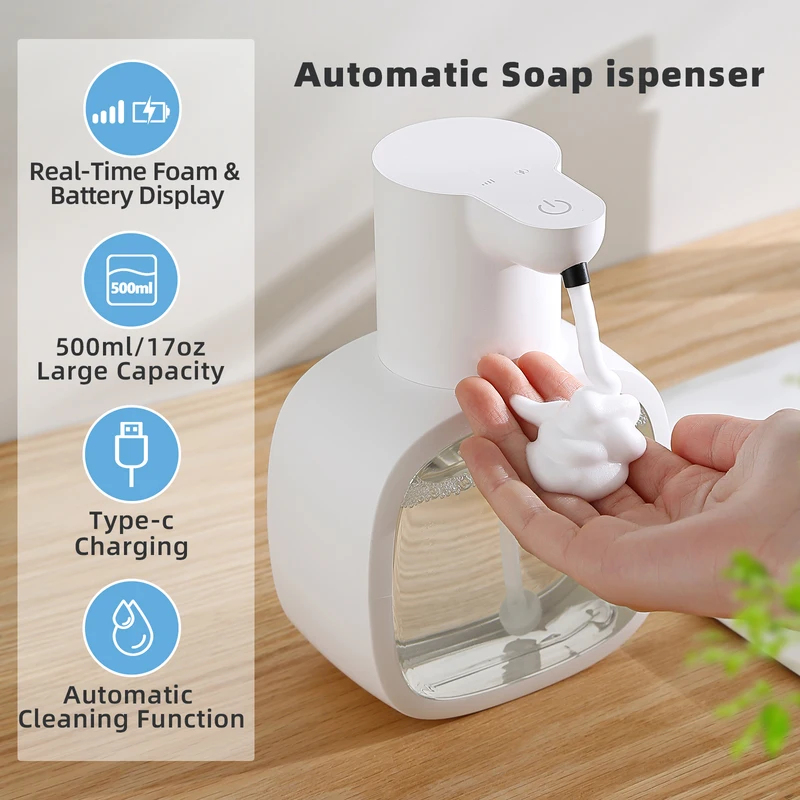 Soap Dispenser Pump - 새로운 벽걸이형 자동 비누 디스펜서 폼