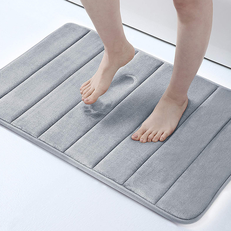 Jet Home Bathroom Mats - 60x40cm 욕실 두꺼운 미끄럼 방지 매트