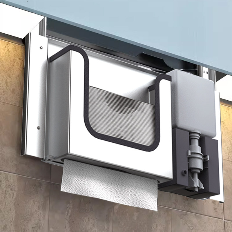 Home Bathroom Towel Dispenser - 스테인리스 스틸 숨김형 페이퍼 타월 디스펜서