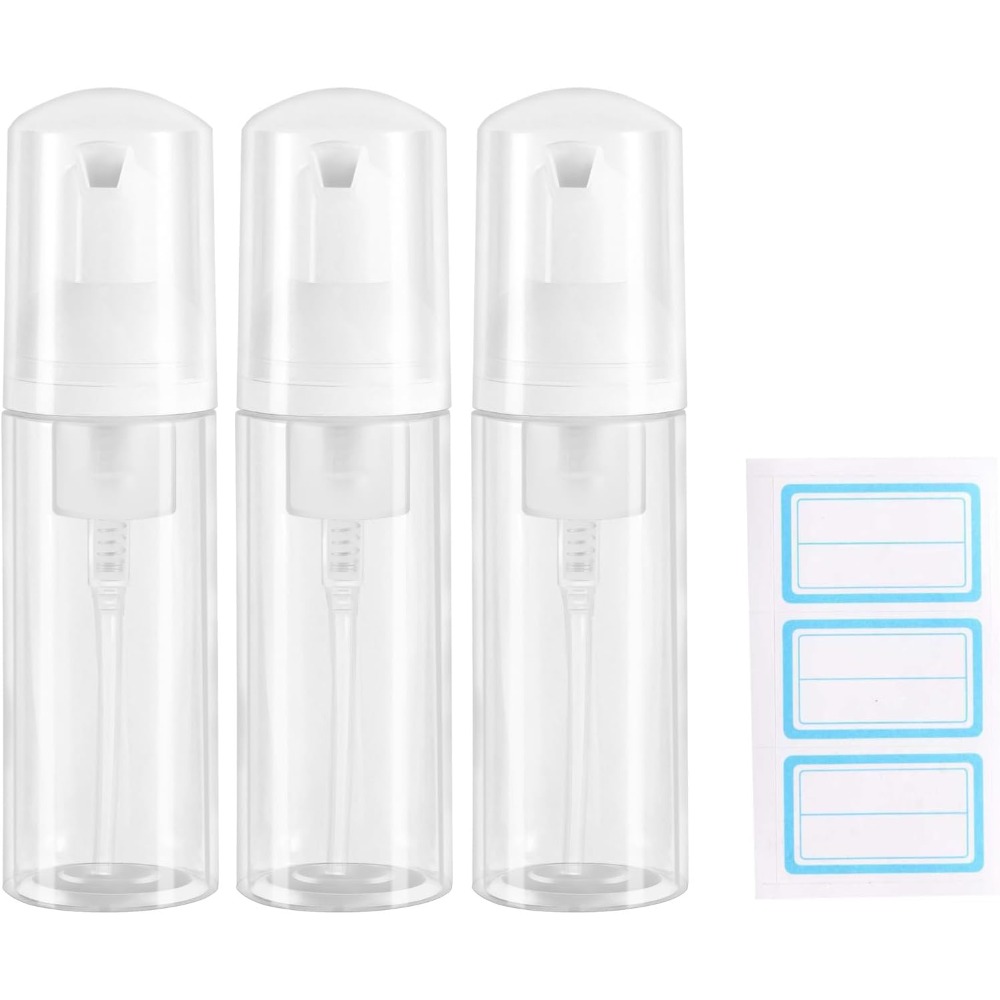 Soap Dispenser Pump - 3개입 2온스 소형 무스 플라스틱 여행용