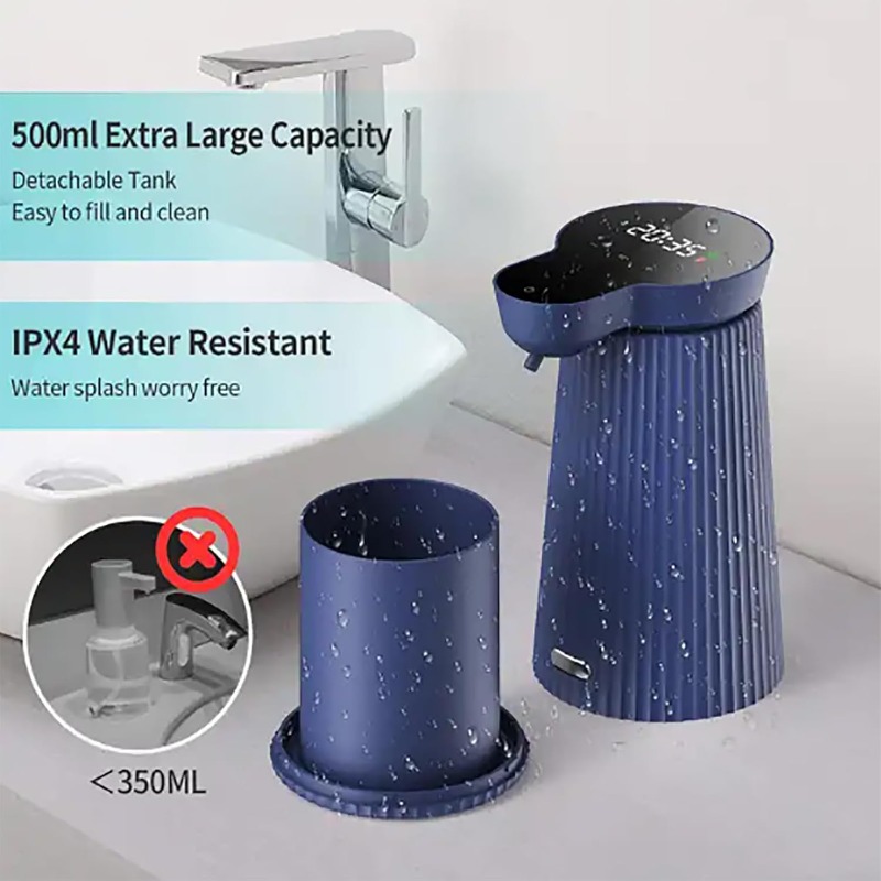 거품 비누 기계 LED 디스플레이 화면이 있는 자동 비 - Soap Dispenser Pump 리뷰 및 가격