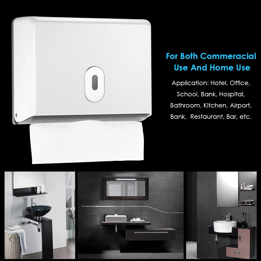 ABS 소재 직사각형 벽걸이 욕실 티슈 디펜서, 티슈  - Home Bathroom Towel Dispenser 리뷰 및 가격