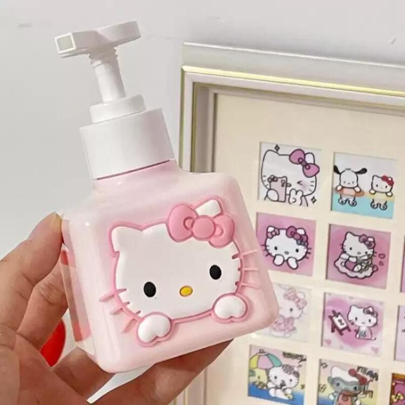 헬로 키티 펌프 병 비누액 디스펜서 리필 가능한 액체  - Soap Dispenser Pump 리뷰 및 가격