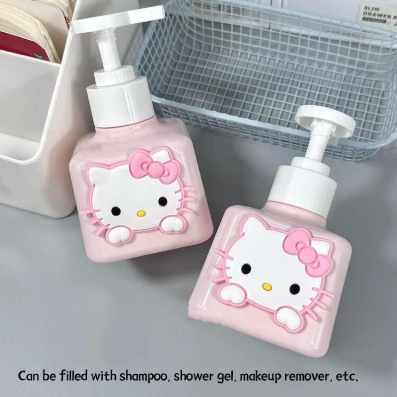 헬로 키티 펌프 병 비누액 디스펜서 리필 가능한 액체  - Soap Dispenser Pump 리뷰 및 가격