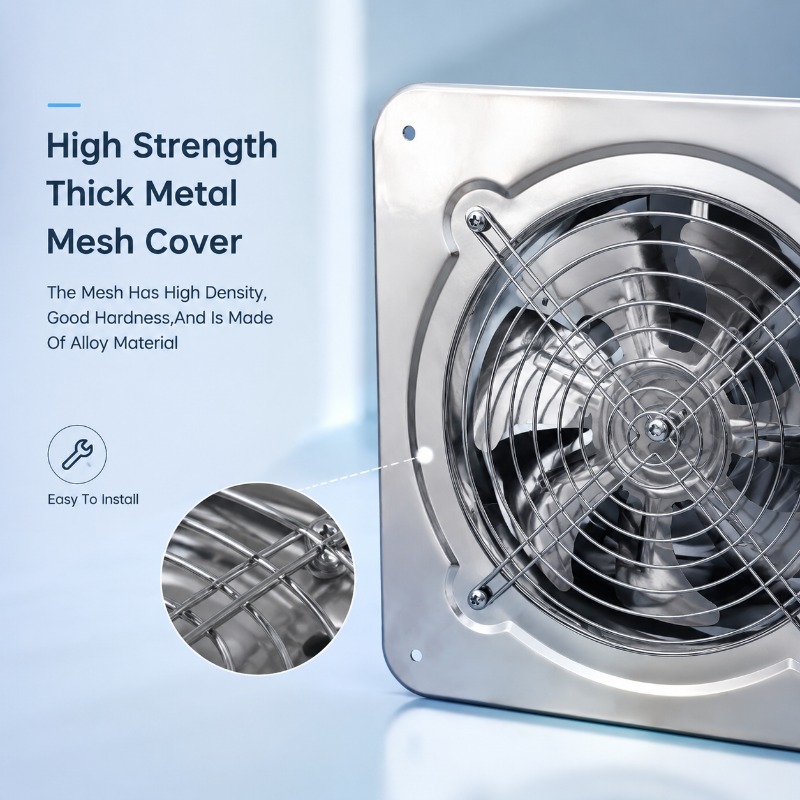 6인치 8인치 고속 배기팬 블로워 화장실 주방 욕실 벽 - Home Bathroom Vent 리뷰 및 가격