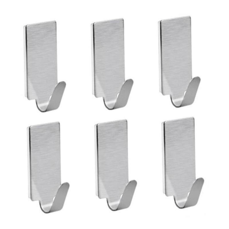 5개 스테인리스 스틸 셀프 접착식 후크 수건걸이 벽걸이 - Robe Hook Adhesive 리뷰 및 가격
