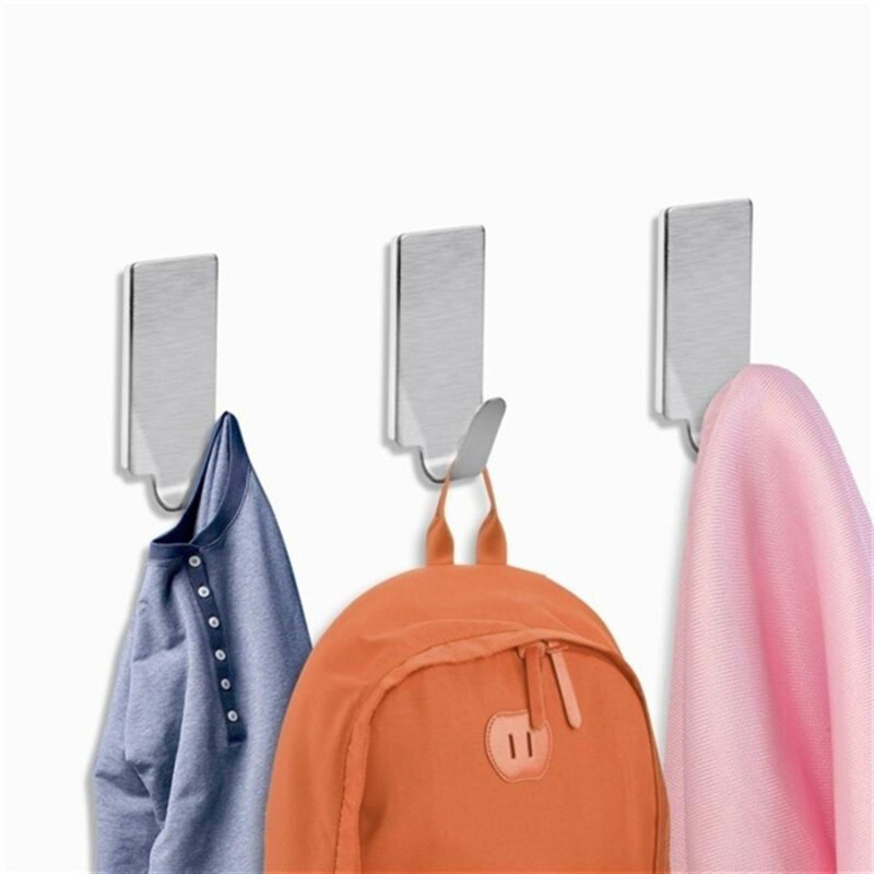 5개 스테인리스 스틸 셀프 접착식 후크 수건걸이 벽걸이 - Robe Hook Adhesive 리뷰 및 가격