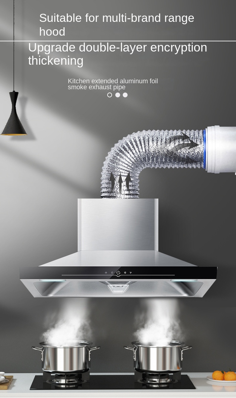² 125mm 알루미늄 호일 환기 파이프, 주방 콘센트 - Home Bathroom Vent 리뷰 및 가격