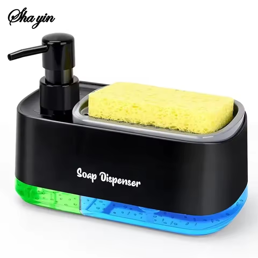 3-in-1 핸드 앤 디시 비누 디스펜서 세트 스펀지  - Soap Dispenser Pump 리뷰 및 가격