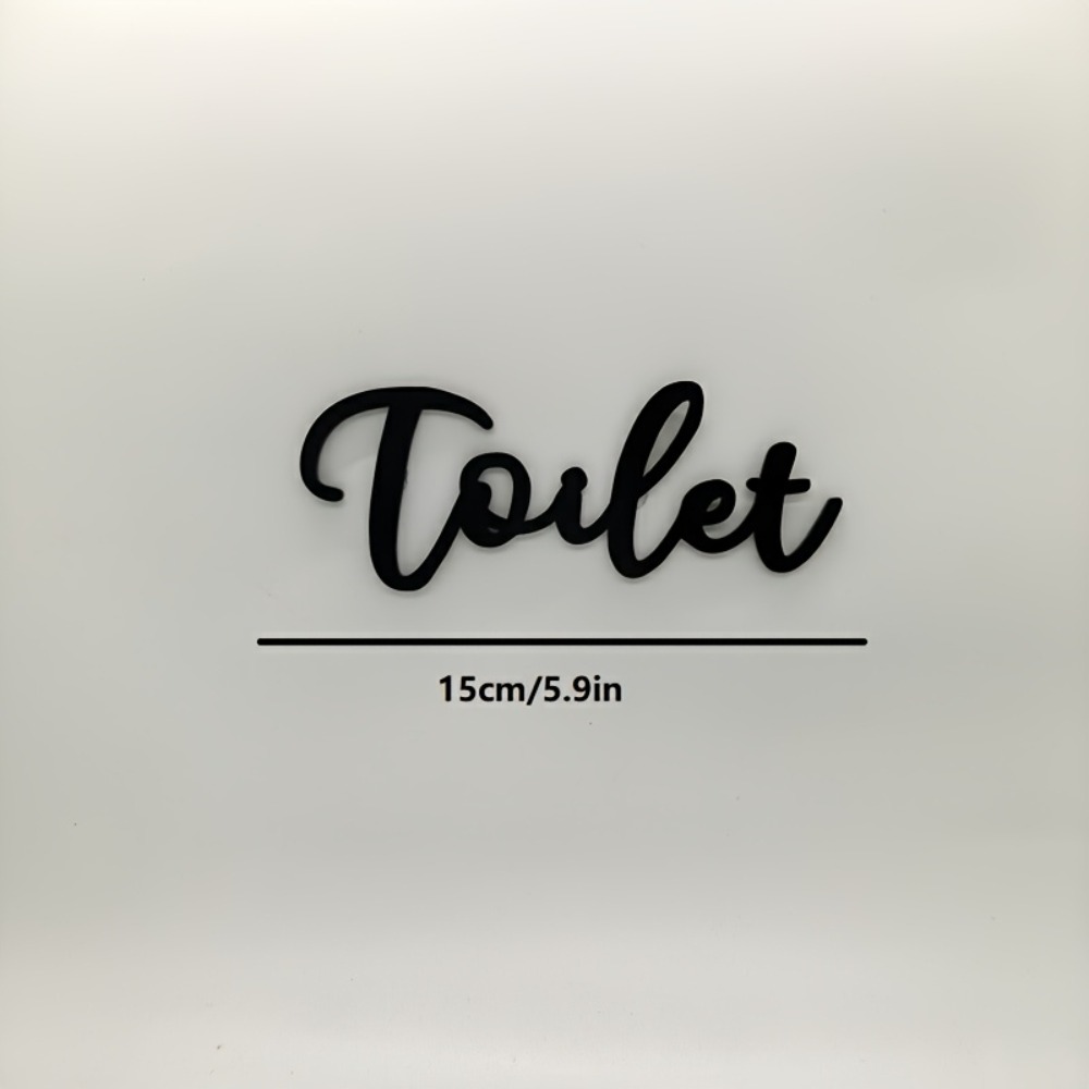 CIFBUY 현대 플라스틱 문자 표시 방향 표시문 비정 - Home Bathroom Door 리뷰 및 가격
