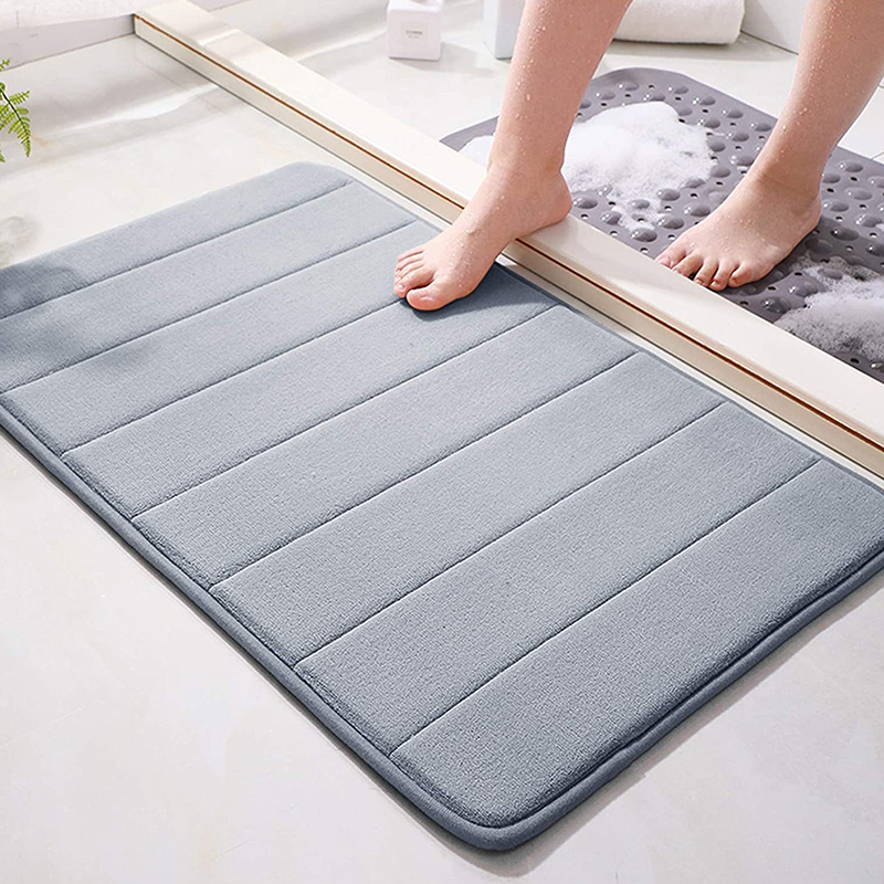 60x40cm 욕실 두꺼운 미끄럼 방지 매트 빠른 물  - Jet Home Bathroom Mats 리뷰 및 가격