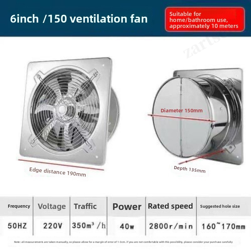 6''8''10'' 부스터 팬 추출기 배기 팬 환기 파 - Home Bathroom Vent 리뷰 및 가격