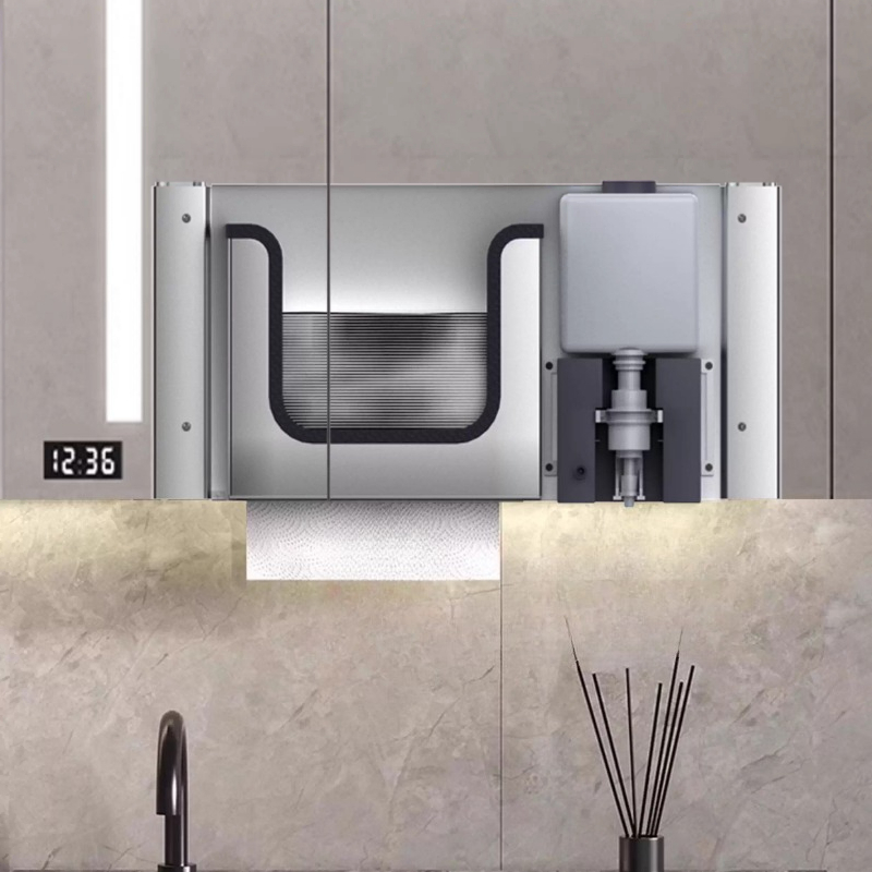 스테인리스 스틸 숨김형 페이퍼 타월 디스펜서 (비누 디 - Home Bathroom Towel Dispenser 리뷰 및 가격