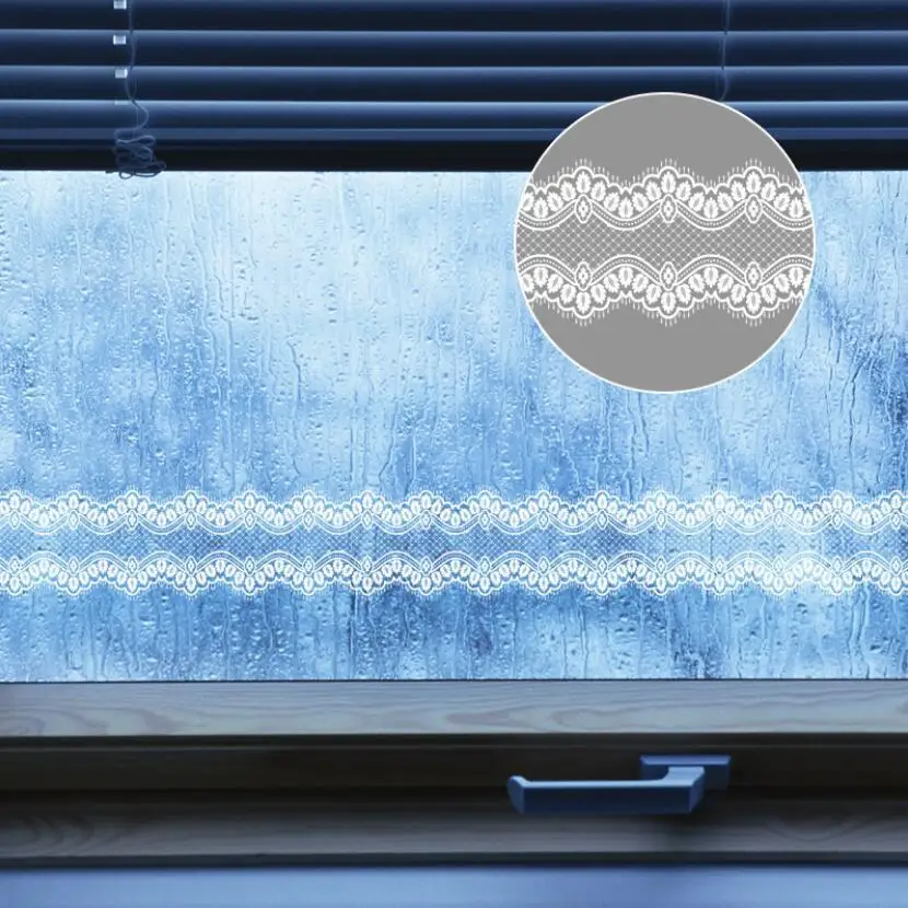 달콤한 레이스 디자인 벽지 테두리 스티커 주방 타일 허 - Home Bathroom Wallpaper 리뷰 및 가격
