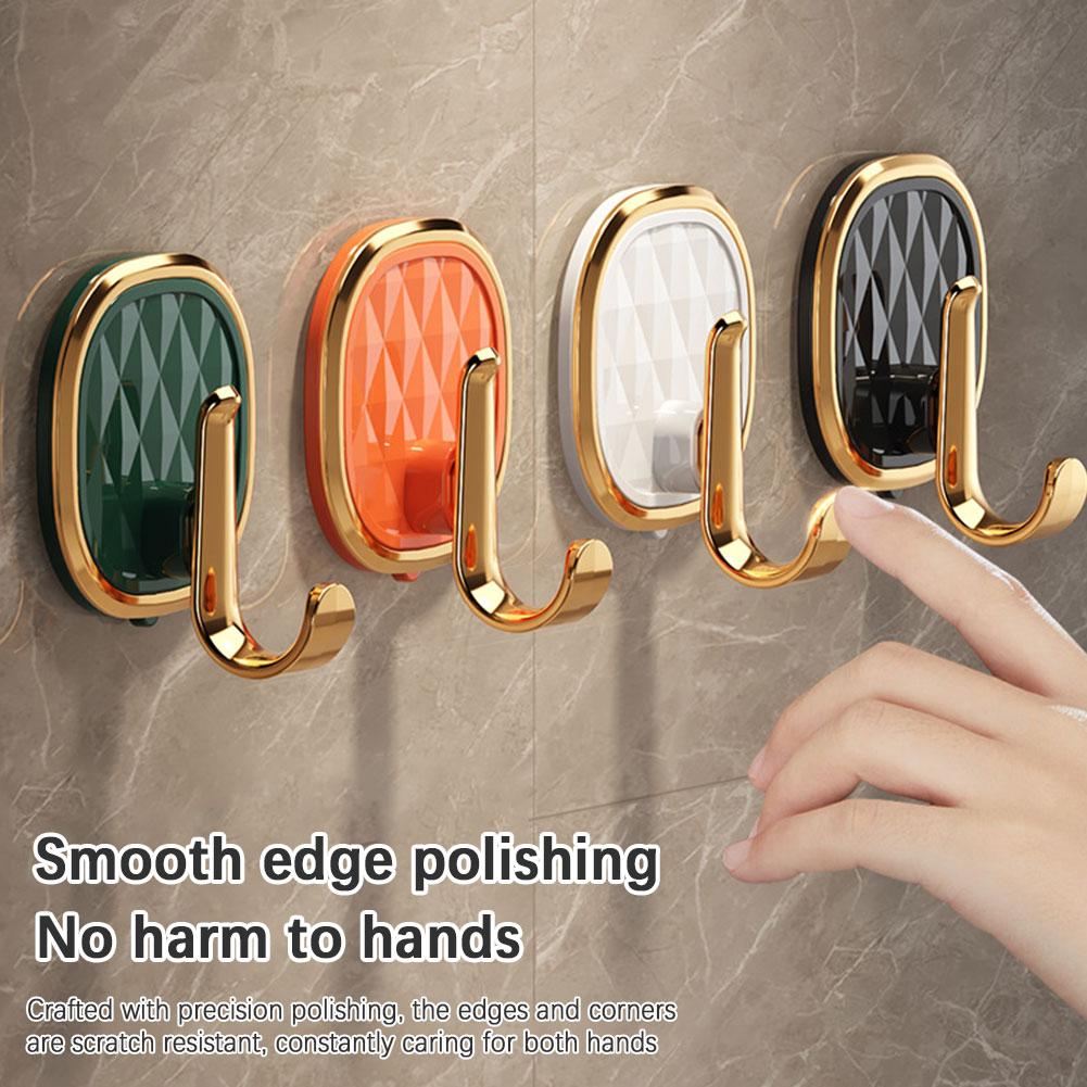 강력한 접착 벽 후크 장착 문짝 키 천 코트, 욕실 로 - Robe Hook Adhesive 리뷰 및 가격