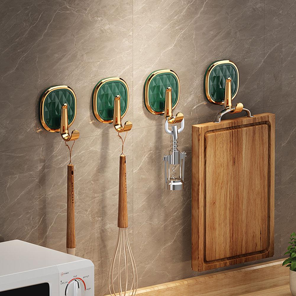 강력한 접착 벽 후크 장착 문짝 키 천 코트, 욕실 로 - Robe Hook Adhesive 리뷰 및 가격