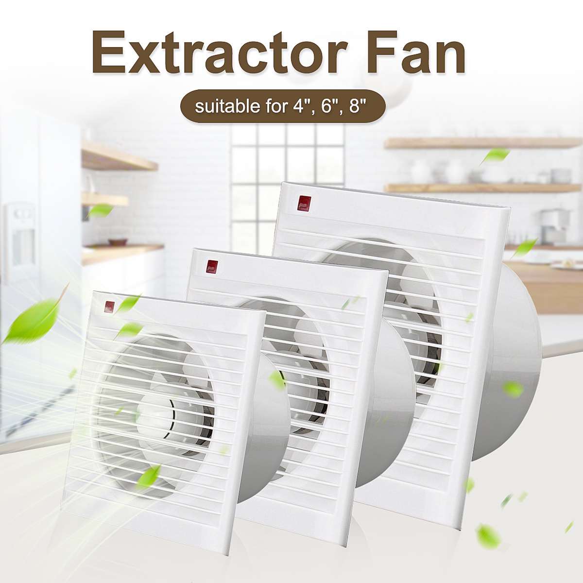 4인치 6인치 8인치 220V 무소음 방수 욕실 환풍기 - Home Bathroom Vent 리뷰 및 가격